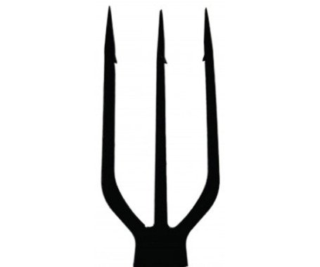 AQUA MARINE - Wood Spear - 120cm (Flat Head)